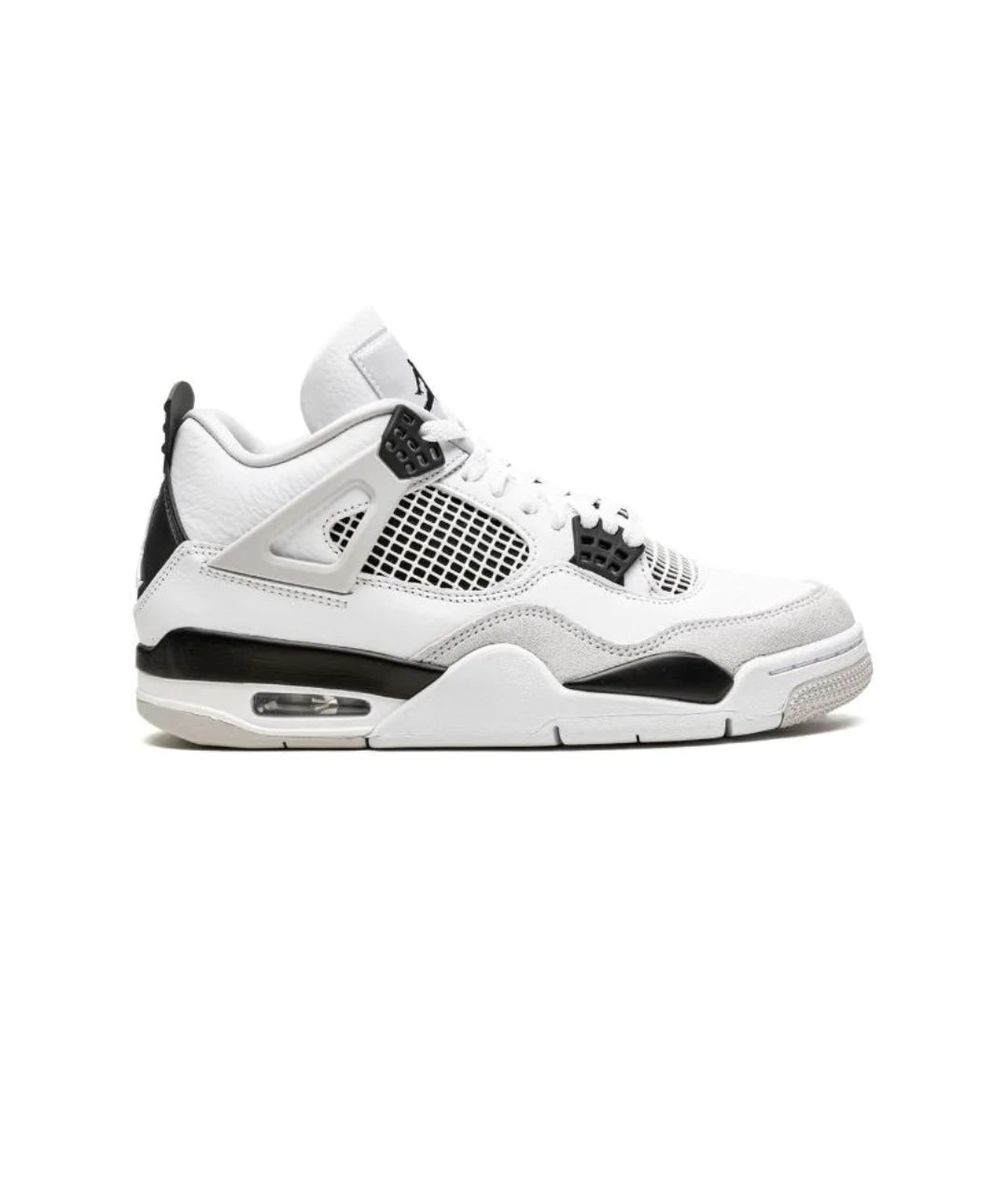AIR JORDAN 4 RETRO "WHITE OREO " SNEAKERS
