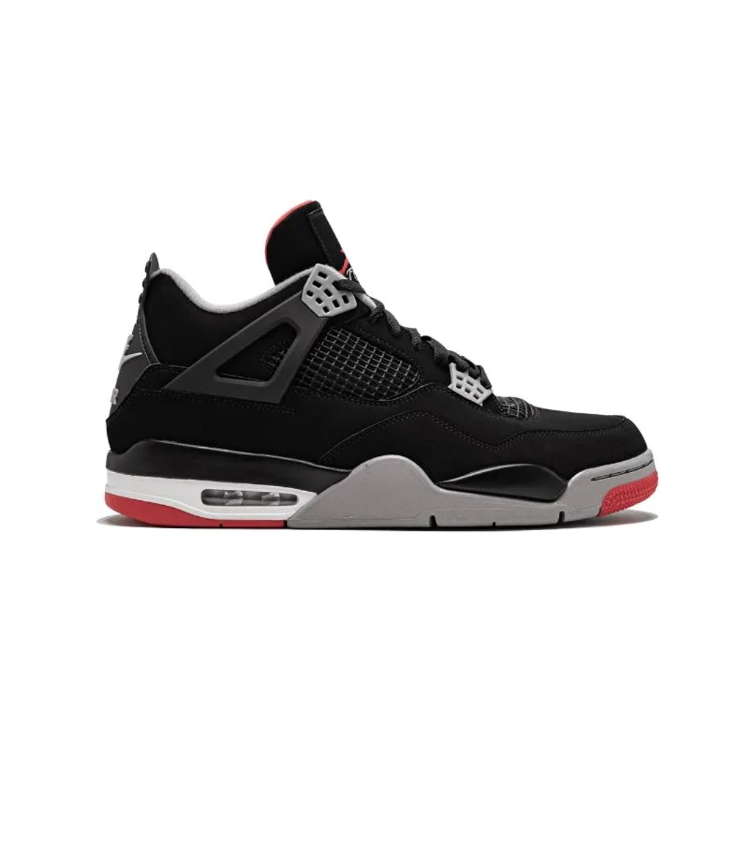 AIR JORDAN 4 RETRO "BRED 2019 RELEASE" SNEAKERS