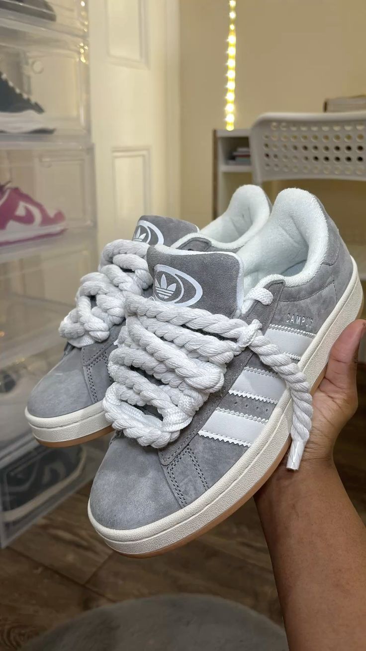 Customised Rope Laced Sneakers