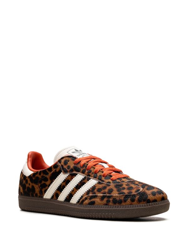 Samba OG "Core Black/Preloved Red/Cream White" sneakers
