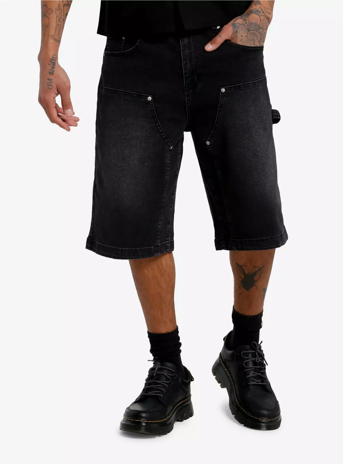 Denim jorts