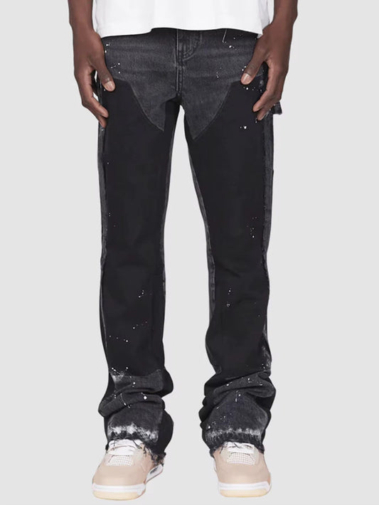 Baggy Retro Flared Jeans