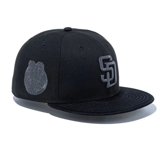 NEW ERA 59 Fifty Black Snake San Diego Padres