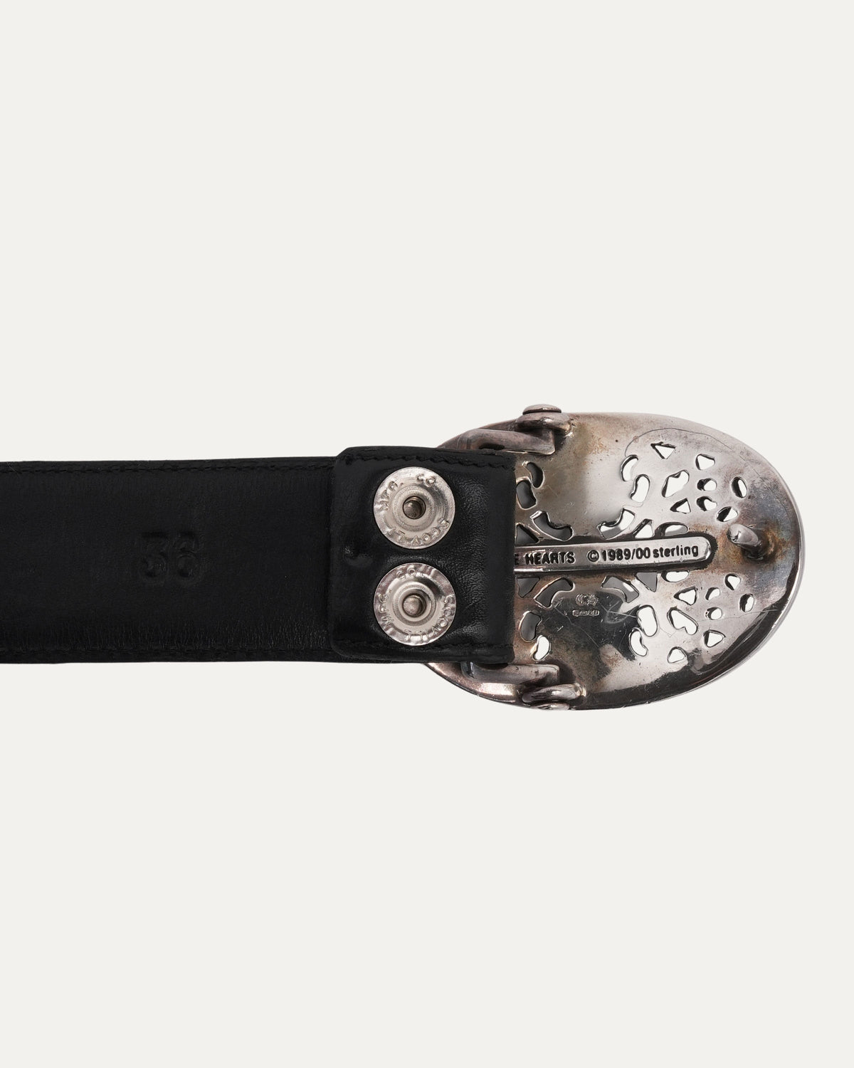 Chrome Heart Oval Cross Belt