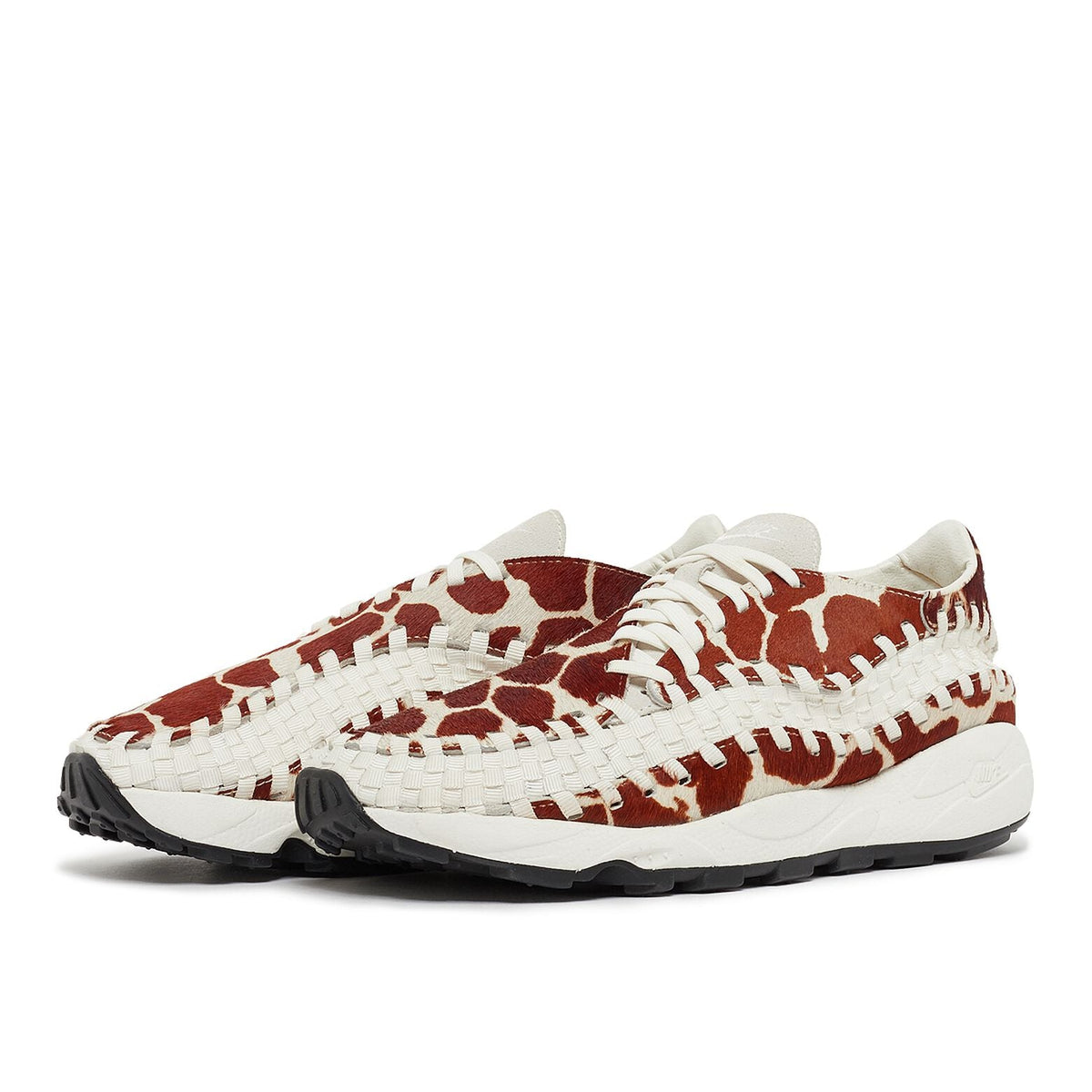 Nike Air Footscape Woven cow print sneakers