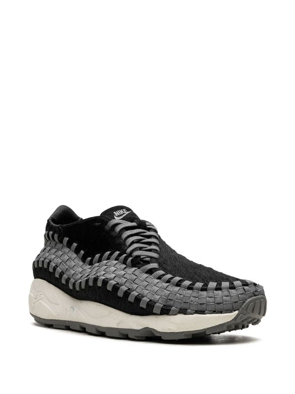 Nike Air Footscape Woven "Black Smoke/Grey" sneakers