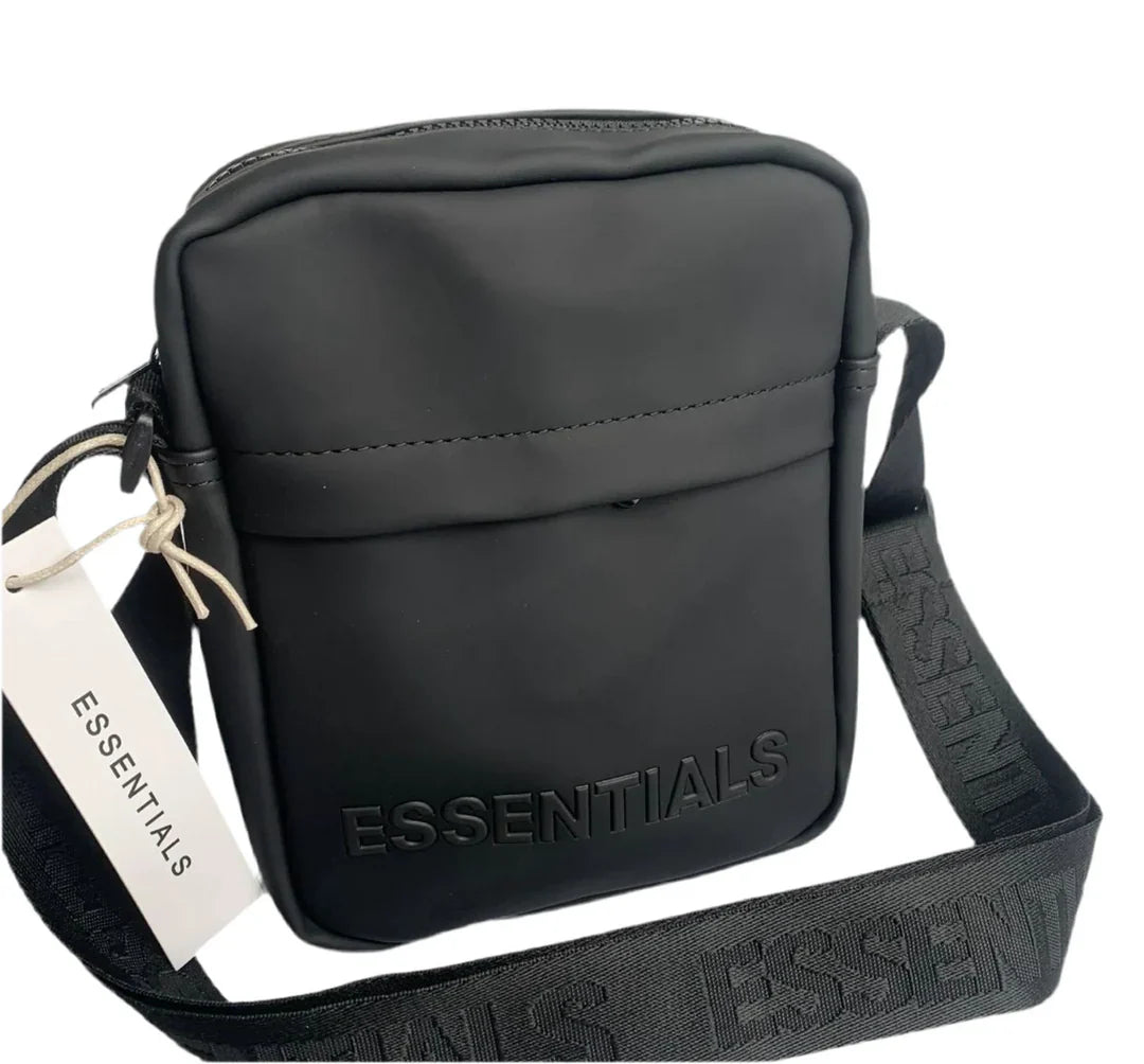 ESSENTIALS FEAR OF GOD (BLACK) CROSS BODY SIDE BAG