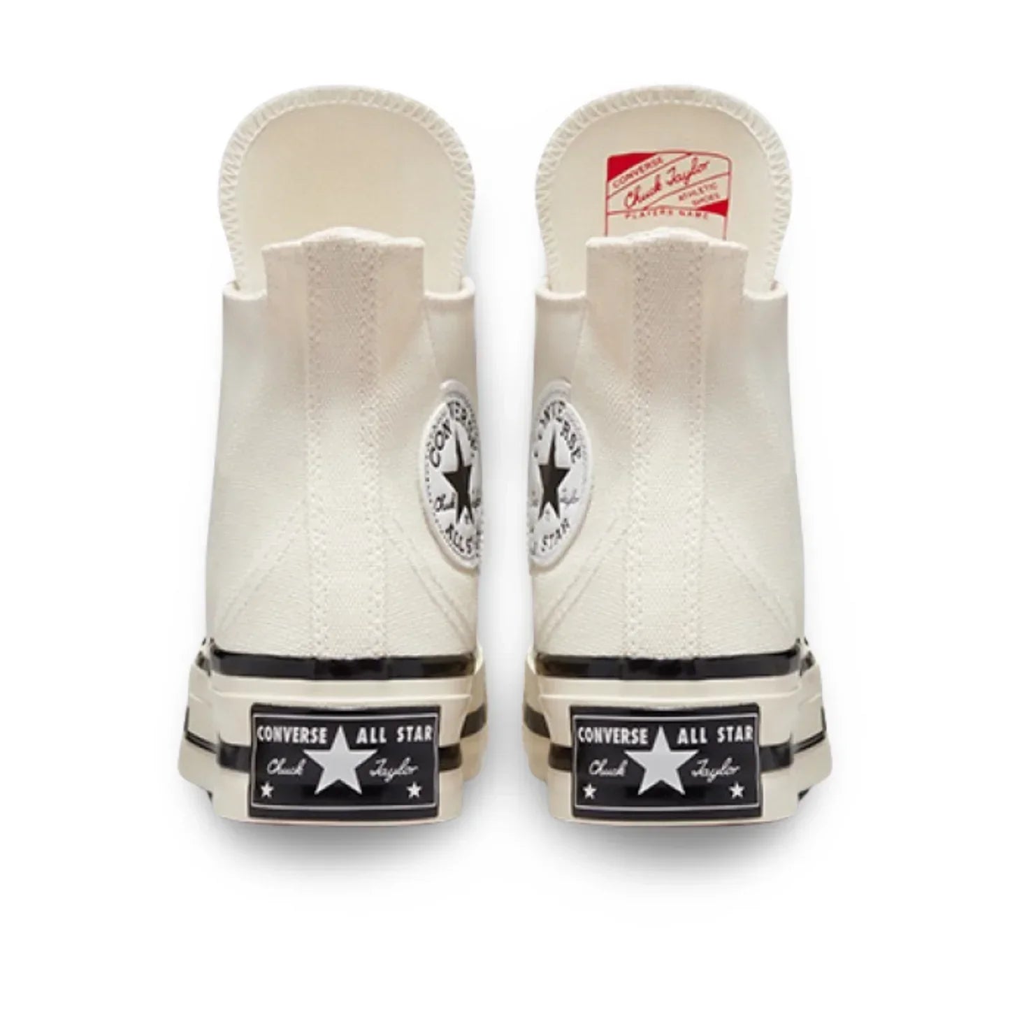 All STAR CONVERSE CHUCK 70 HI "PARCHMENT"