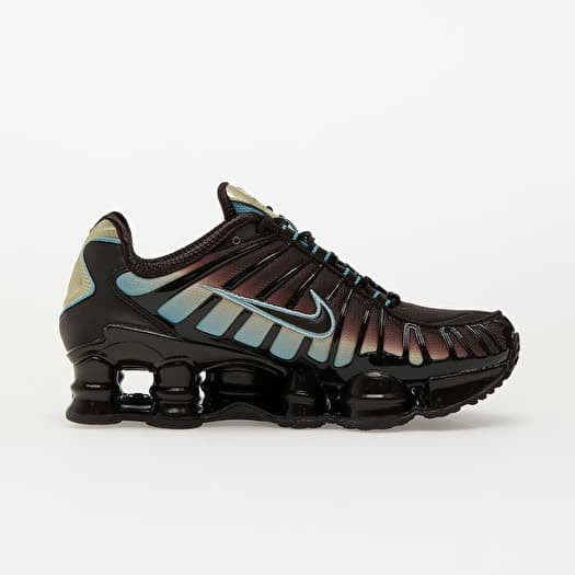 SHOX TL Velvet Brown/ Denim Turq-Desert Khaki
