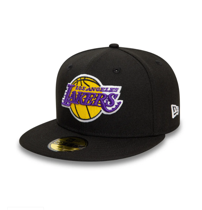 LOS ANGELES LAKERS 59FIFTY NBA essential black cap