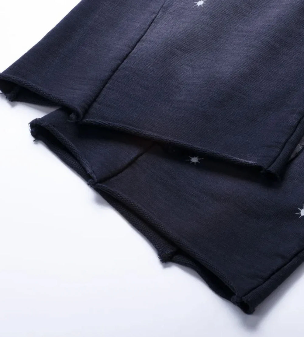 Flame Flare Hoodie Black & Pants