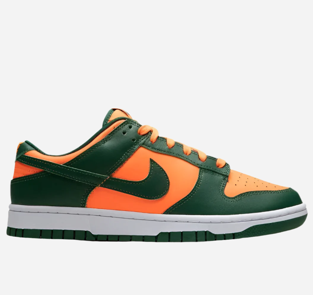 NIKE DUNK LOW MIAMI HURRICANES
