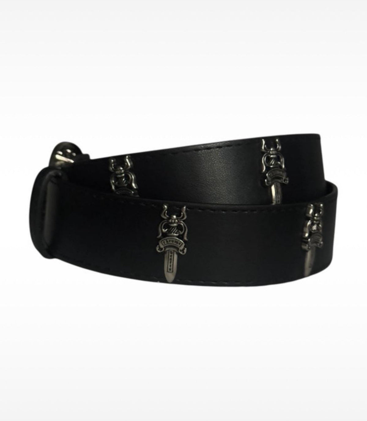 CHROME HEARTS LEATHER BELT