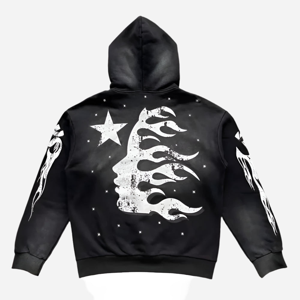 Hellstar Flare Flame Hoodie