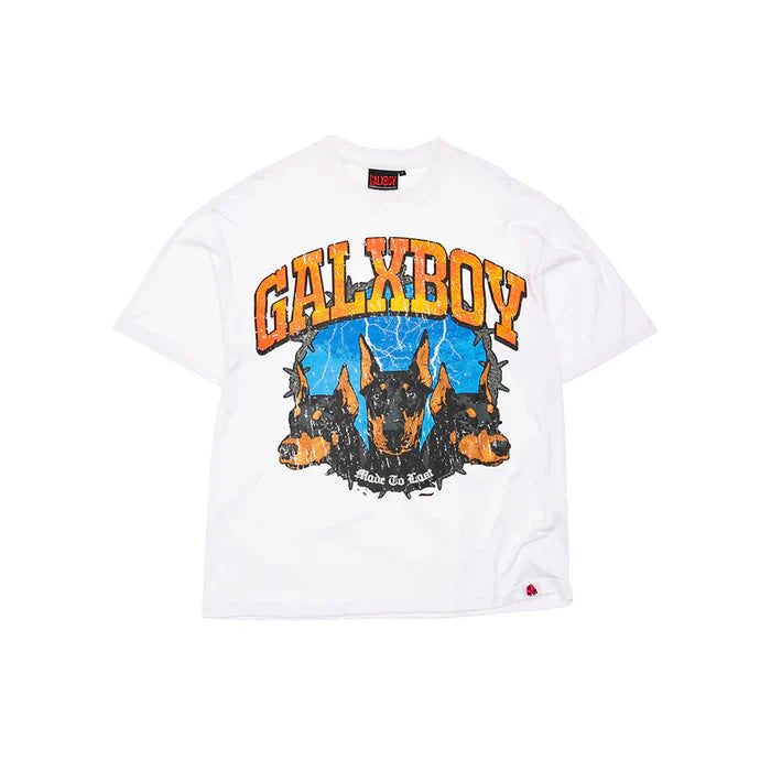 GALXBOY UNDERDOG T-SHIRT 'WHITE