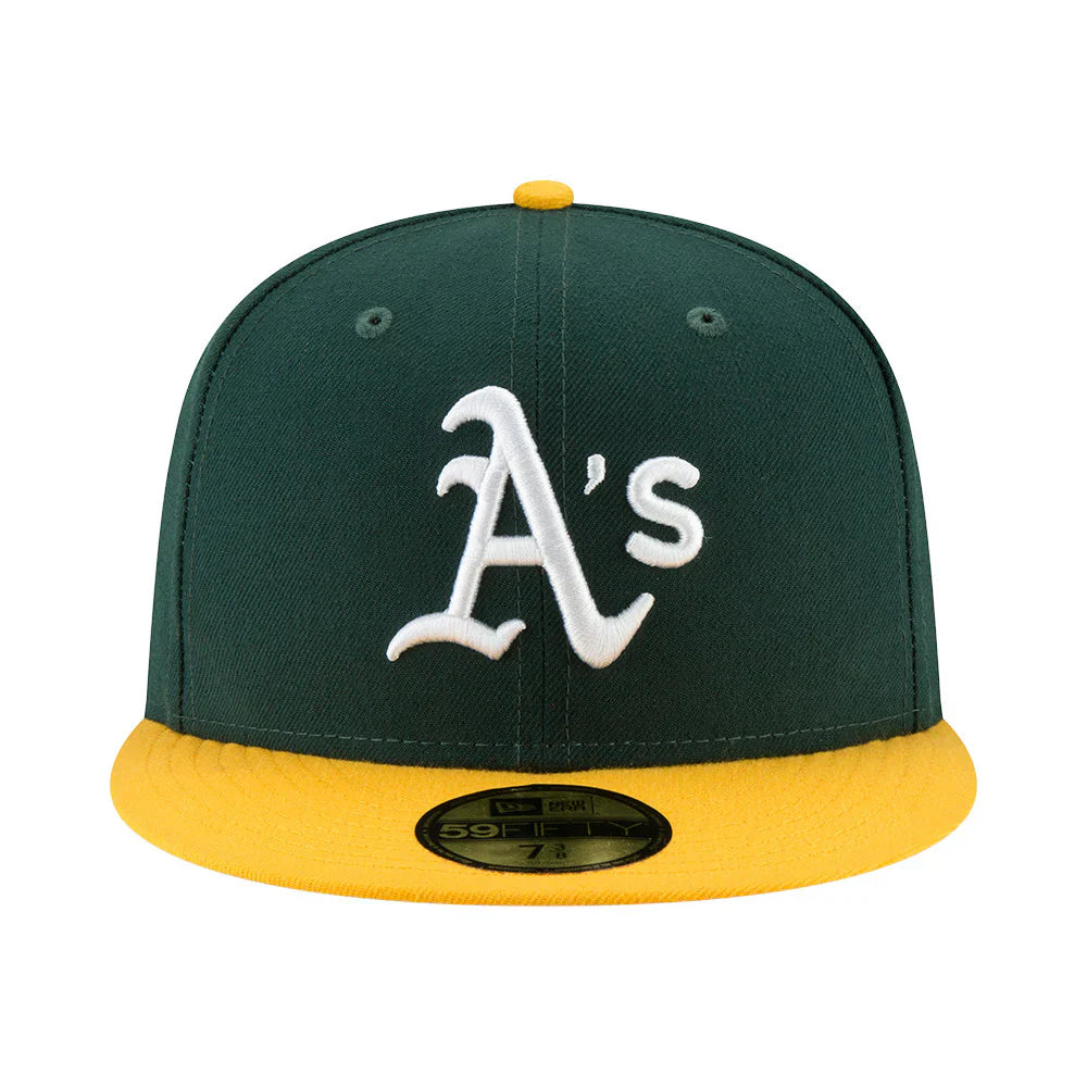 Oakland Athletics 59FIFTY MLB AC Perf Green Cap